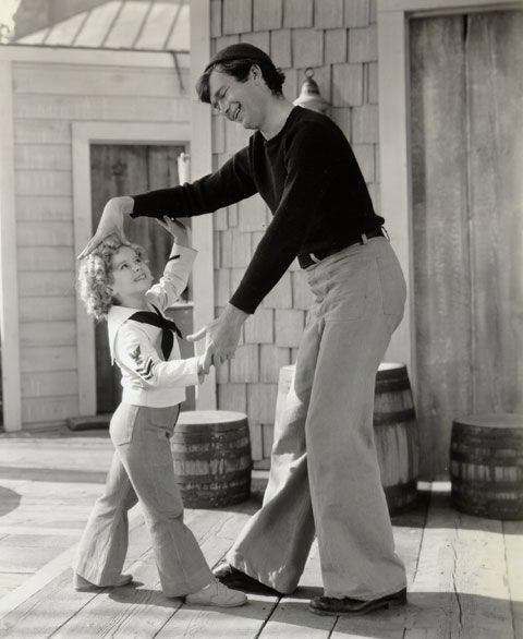 Buddy Ebsen Tap Dancing with Shirley Temple